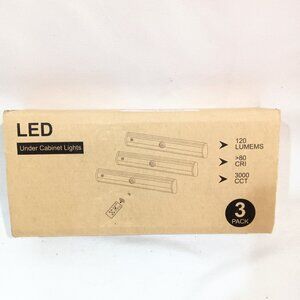3 Pack LED Under Cabinet Lights Battery Operated